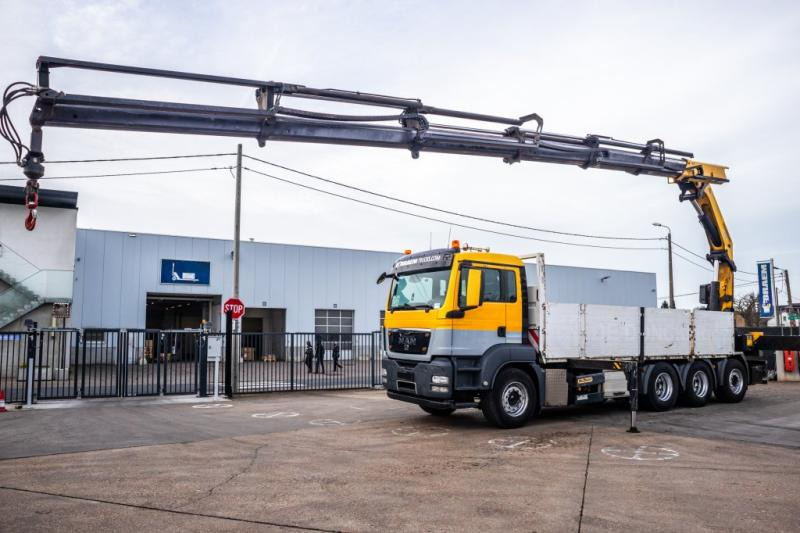 MAN TGS 35.440 BL - PK 42002-SH/6xhydr. - Kamion me karroceri të hapur, Kamion me vinç: foto 1 MAN TGS 35.440 BL - PK 42002-SH/6xhydr. - Kamion me karroceri të hapur, Kamion me vinç: foto 1