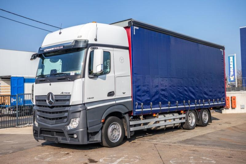Mercedes ACTROS 2645 L - Kamion me tendë: foto 1 Mercedes ACTROS 2645 L - Kamion me tendë: foto 1