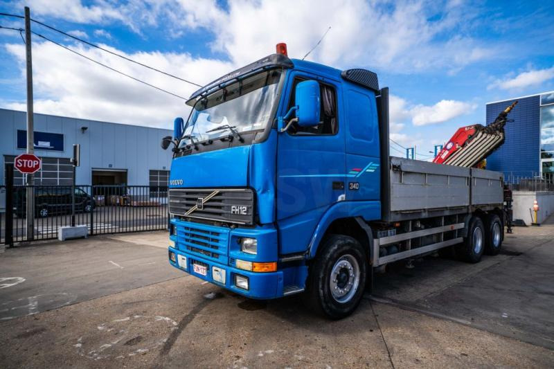 Volvo FH 340 - HMF 2420 K6 (2012) - Kamion me karroceri të hapur, Kamion me vinç: foto 1 Volvo FH 340 - HMF 2420 K6 (2012) - Kamion me karroceri të hapur, Kamion me vinç: foto 1