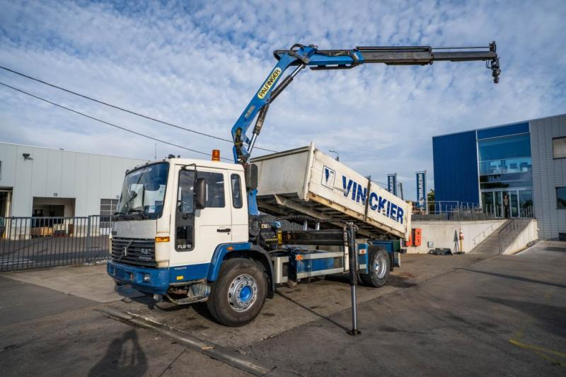 Volvo FL 619 - PK 9501 - Kamion vetëshkarkues, Kamion me vinç: foto 1 Volvo FL 619 - PK 9501 - Kamion vetëshkarkues, Kamion me vinç: foto 1