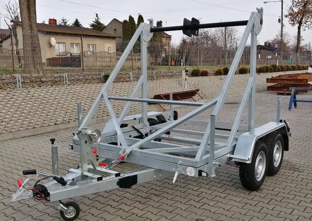 Besttrailers Przyczepa kablowa DMC 2700 kg K14" dwie osie - Rimorkio kabllore: foto 1 Besttrailers Przyczepa kablowa DMC 2700 kg K14" dwie osie - Rimorkio kabllore: foto 1