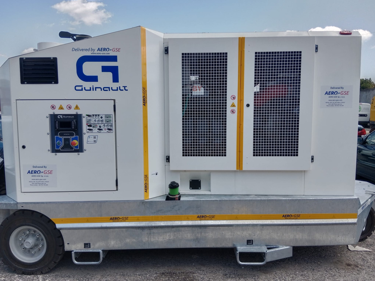 GUINAULT AIR START UNIT ASU GS280 - Pajisje mbështetëse e avionit në tokë: foto 1 GUINAULT AIR START UNIT ASU GS280 - Pajisje mbështetëse e avionit në tokë: foto 1