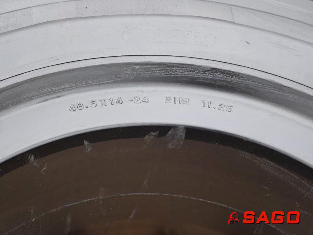 Monarch Superelastic 48.5x14-24 RIM 11.25 (355/85-24) - Gomë për Pajisje për trajtimin e materialeve: foto 3 Monarch Superelastic 48.5x14-24 RIM 11.25 (355/85-24) - Gomë për Pajisje për trajtimin e materialeve: foto 3