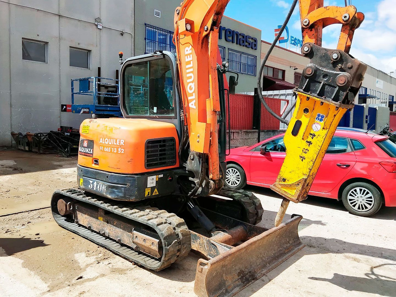 DOOSAN DX62R-3 - Miniekskavator: foto 4 DOOSAN DX62R-3 - Miniekskavator: foto 4