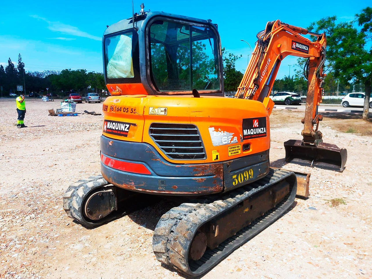 DOOSAN DX62R-3 - Miniekskavator: foto 5 DOOSAN DX62R-3 - Miniekskavator: foto 5