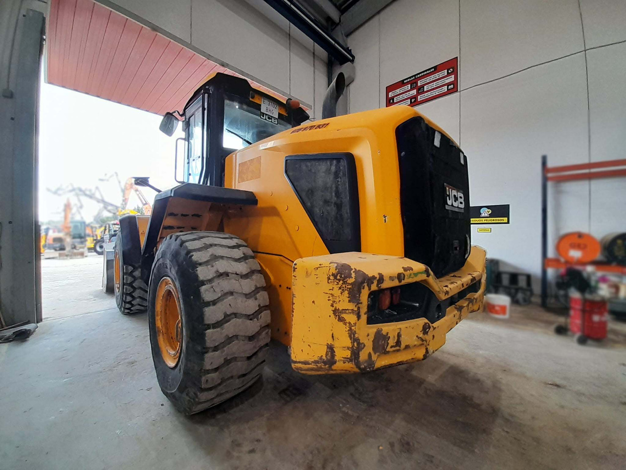 JCB 457ZX - Fadrom me goma: foto 2 JCB 457ZX - Fadrom me goma: foto 2