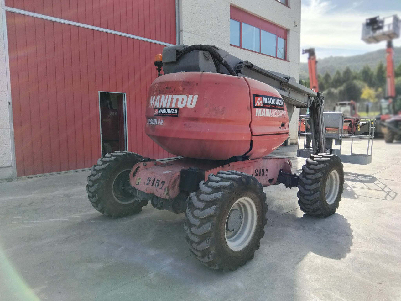 MANITOU 160ATJ EJE OSCILANTE - Krah me çernjerë: foto 4 MANITOU 160ATJ EJE OSCILANTE - Krah me çernjerë: foto 4