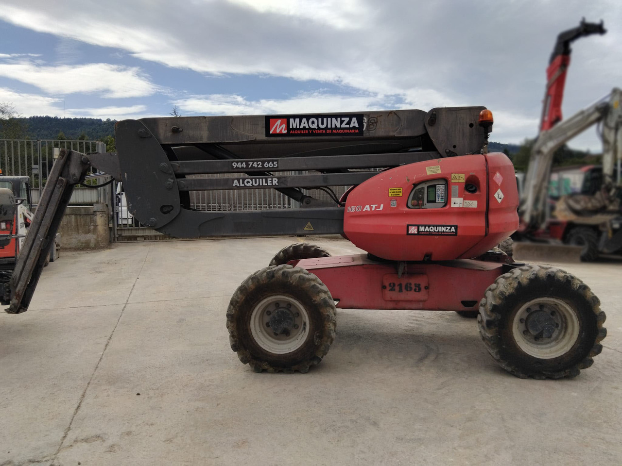 MANITOU 160ATJ EJE OSCILANTE - Krah me çernjerë: foto 1 MANITOU 160ATJ EJE OSCILANTE - Krah me çernjerë: foto 1