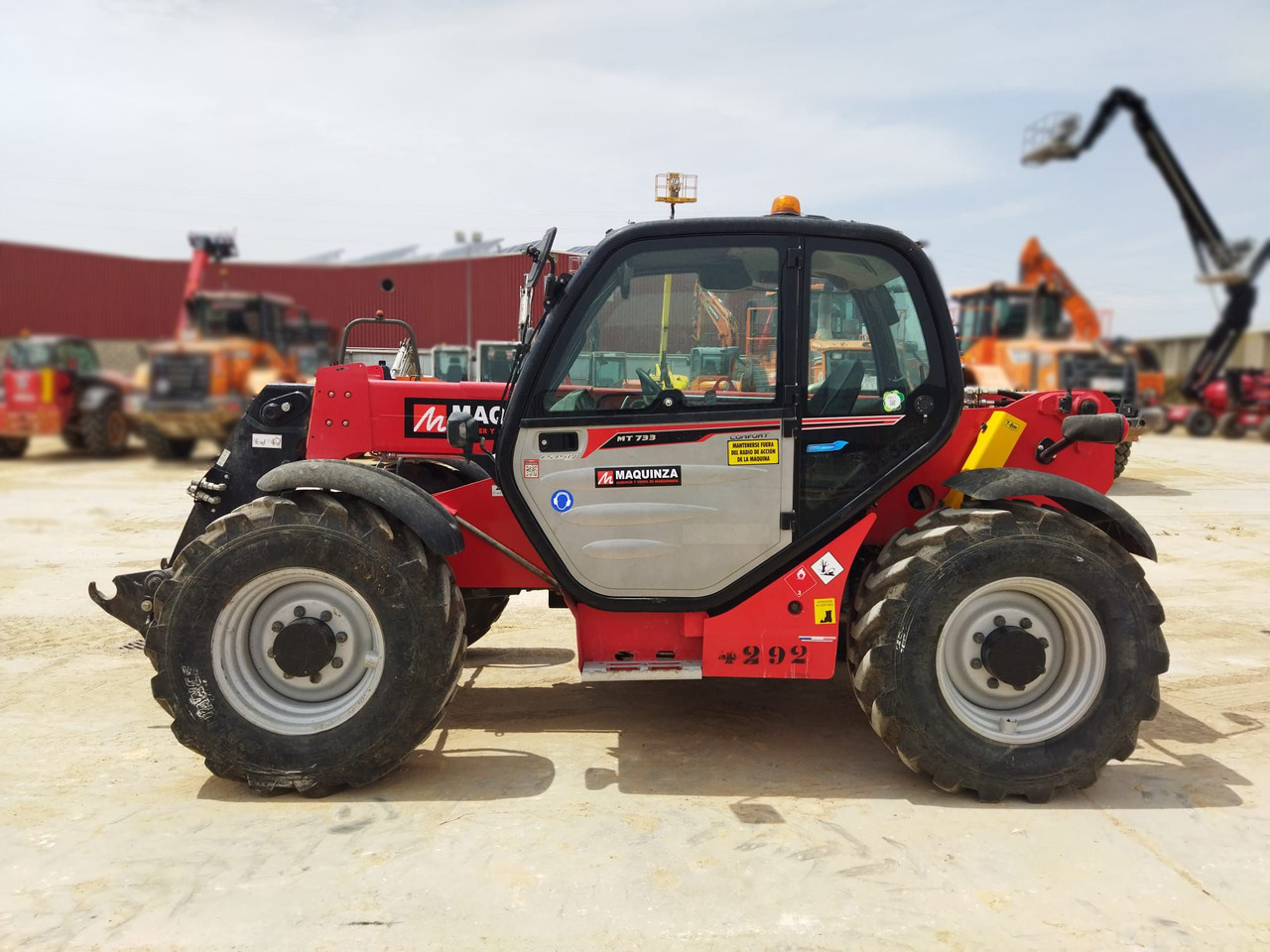 MANITOU MT733 EASY 75D - Ekskavator teleskopik: foto 1 MANITOU MT733 EASY 75D - Ekskavator teleskopik: foto 1