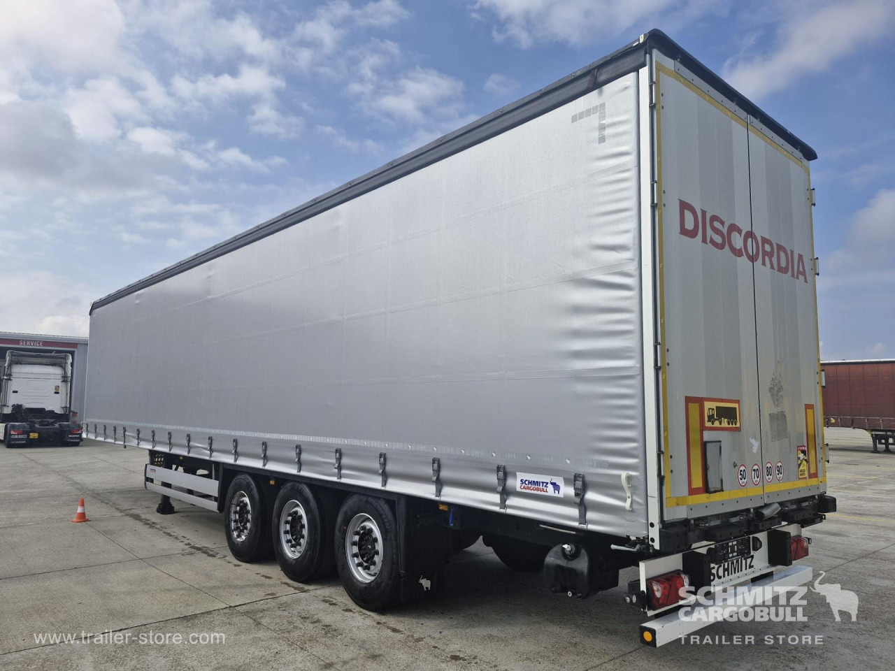 SCHMITZ Curtainsider Standard - Gjysmë rimorkio me tendë: foto 4 SCHMITZ Curtainsider Standard - Gjysmë rimorkio me tendë: foto 4