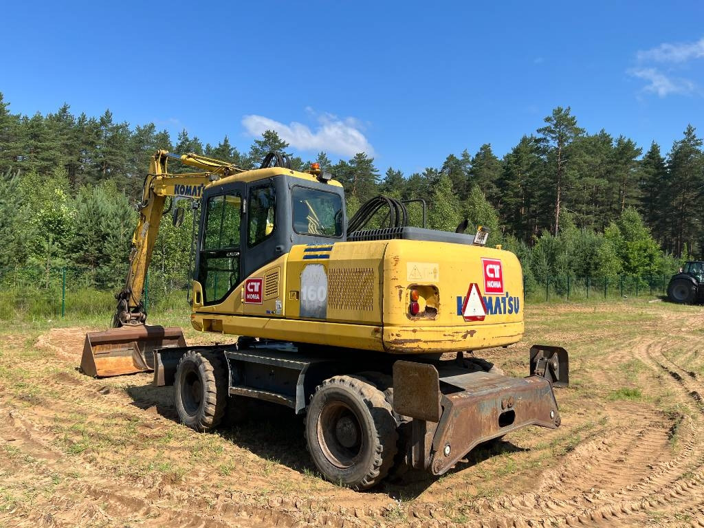 Komatsu PW 160-7 - Ekskavator me goma: foto 4 Komatsu PW 160-7 - Ekskavator me goma: foto 4
