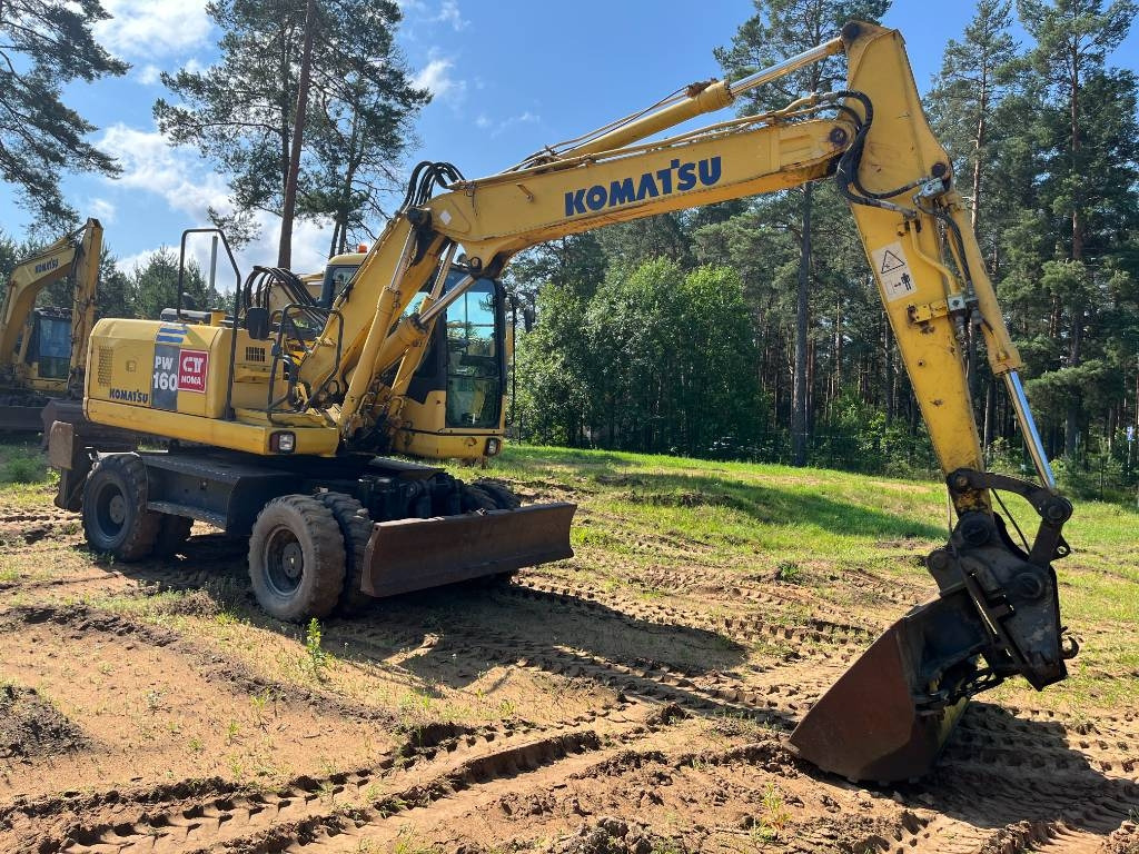 Komatsu PW 160-7 - Ekskavator me goma: foto 2 Komatsu PW 160-7 - Ekskavator me goma: foto 2