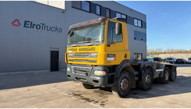 DAF CF 85.360 (BOITE MANUELLE / MANUAL GEARBOX / BIG HUB / GRAND PONT / LAMES / 8X4) - Kamion kabinë-shasi: foto 1 DAF CF 85.360 (BOITE MANUELLE / MANUAL GEARBOX / BIG HUB / GRAND PONT / LAMES / 8X4) - Kamion kabinë-shasi: foto 1