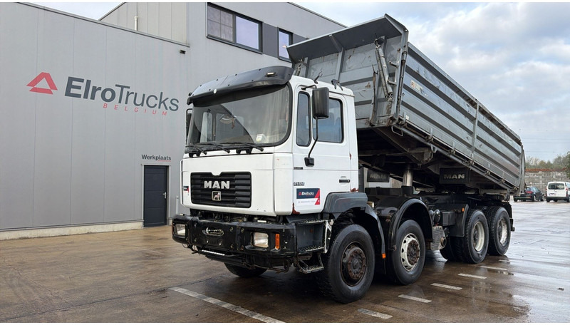 MAN 41.414 (BIG AXLES / 41 TONS / GRAND PONT / LAMES / 6 CYLINDER) - Kamion vetëshkarkues: foto 1 MAN 41.414 (BIG AXLES / 41 TONS / GRAND PONT / LAMES / 6 CYLINDER) - Kamion vetëshkarkues: foto 1