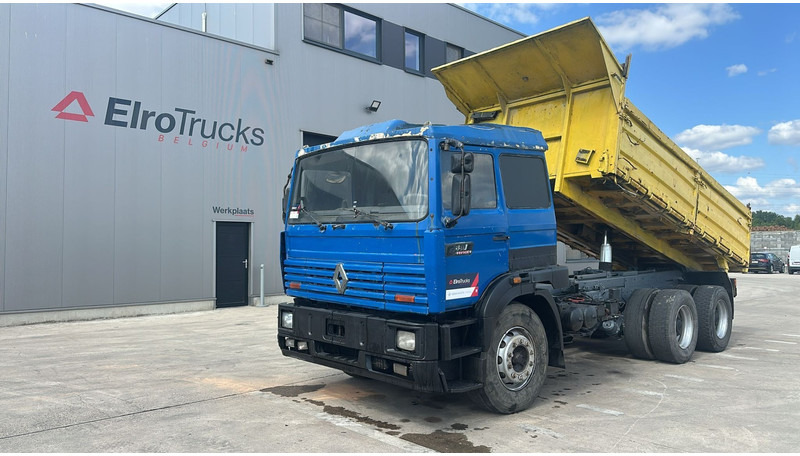 Renault G 330 Manager (GRAND PONT / LAMES / POMPE MANUELLE / MANUAL PUMP) - Kamion vetëshkarkues: foto 1 Renault G 330 Manager (GRAND PONT / LAMES / POMPE MANUELLE / MANUAL PUMP) - Kamion vetëshkarkues: foto 1