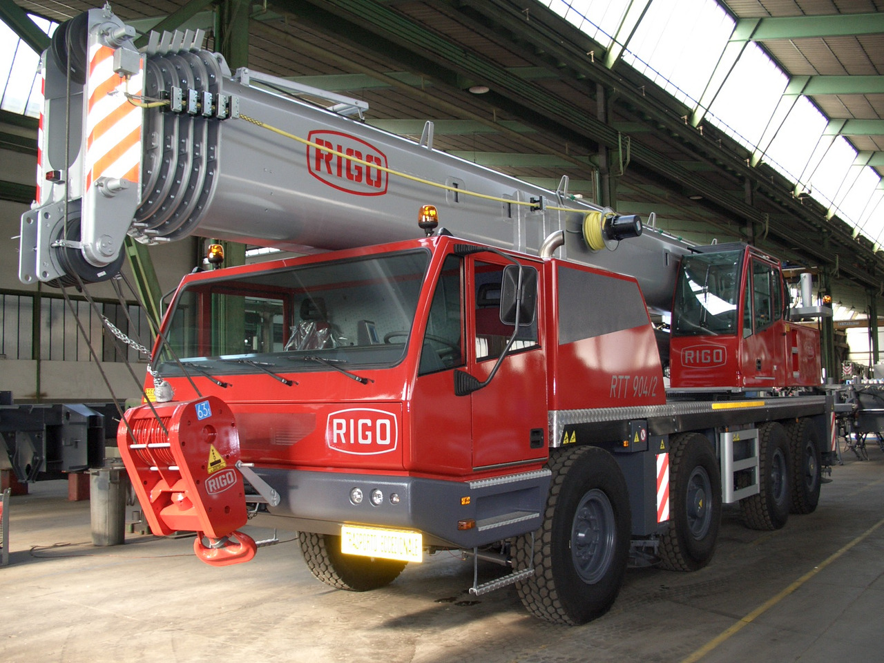 Rigo RTT 904/2 - Vinç për të gjitha terrenet: foto 1 Rigo RTT 904/2 - Vinç për të gjitha terrenet: foto 1
