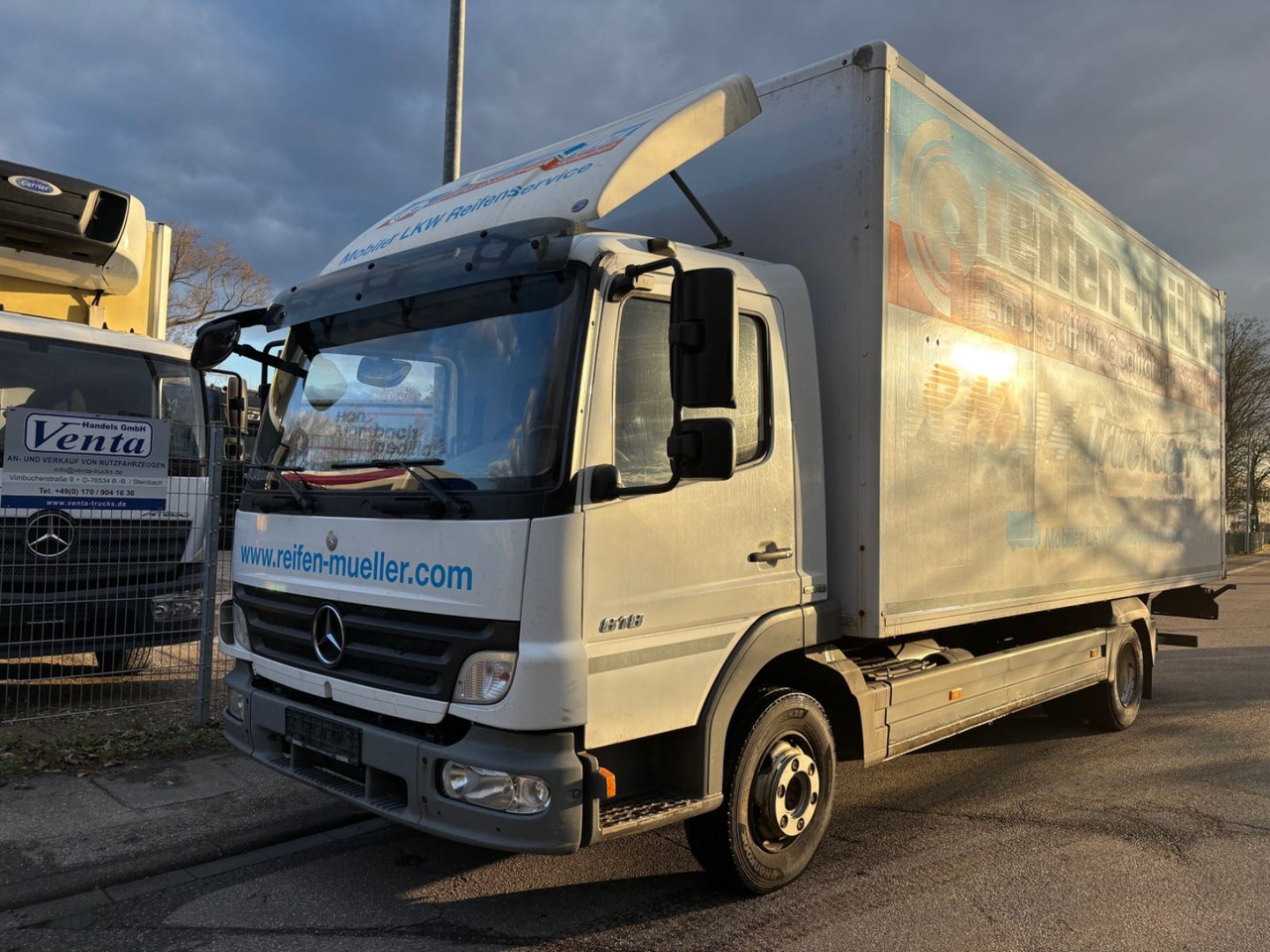 Mercedes-Benz Atego II 818L, Euro-5, LBW , Foll-Varbereit - Kamion vagonetë: foto 1 Mercedes-Benz Atego II 818L, Euro-5, LBW , Foll-Varbereit - Kamion vagonetë: foto 1