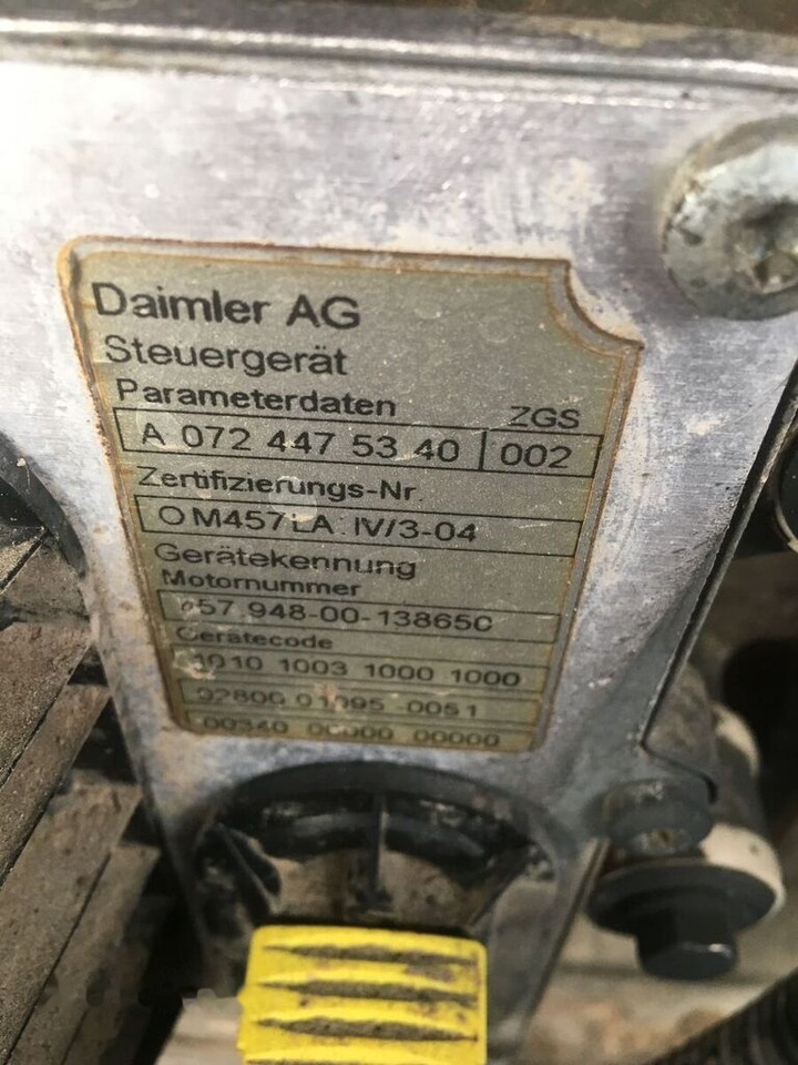 OM457LA Mercedes-Benz Axor truck - Motori për Kamioni: foto 5 OM457LA Mercedes-Benz Axor truck - Motori për Kamioni: foto 5