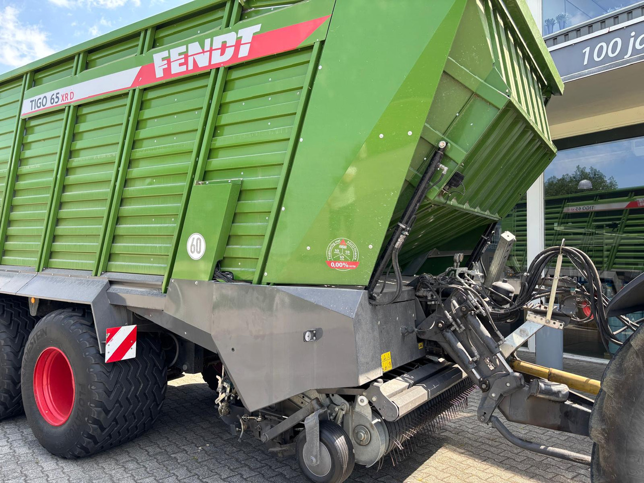 Fendt Tigo 65XR-D - Vagon vetëngarkues: foto 4 Fendt Tigo 65XR-D - Vagon vetëngarkues: foto 4