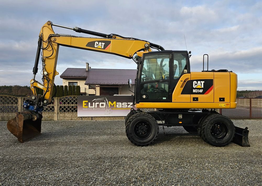 Caterpillar M314F, 2019 ROK, 5600 MTH, GŁOWICA SMP - Ekskavator me goma: foto 4 Caterpillar M314F, 2019 ROK, 5600 MTH, GŁOWICA SMP - Ekskavator me goma: foto 4