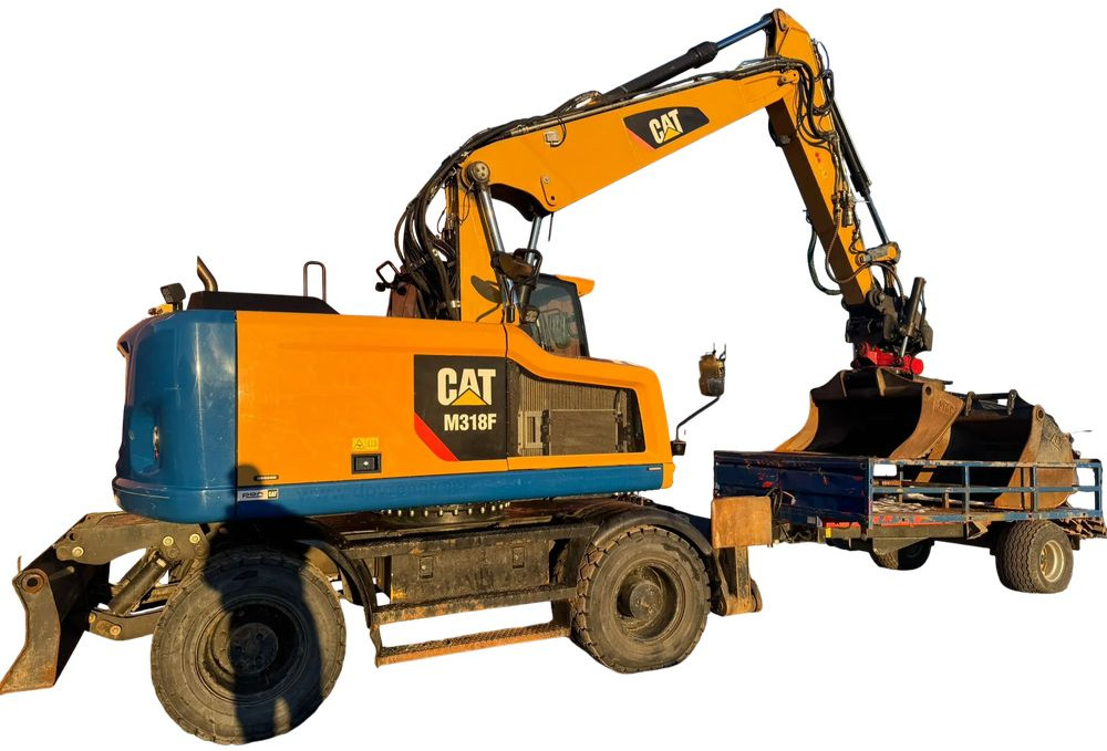 Caterpillar M318F, 2018 ROK, PODPORY + PŁUG, ROTOTILT - Ekskavator me goma: foto 4 Caterpillar M318F, 2018 ROK, PODPORY + PŁUG, ROTOTILT - Ekskavator me goma: foto 4