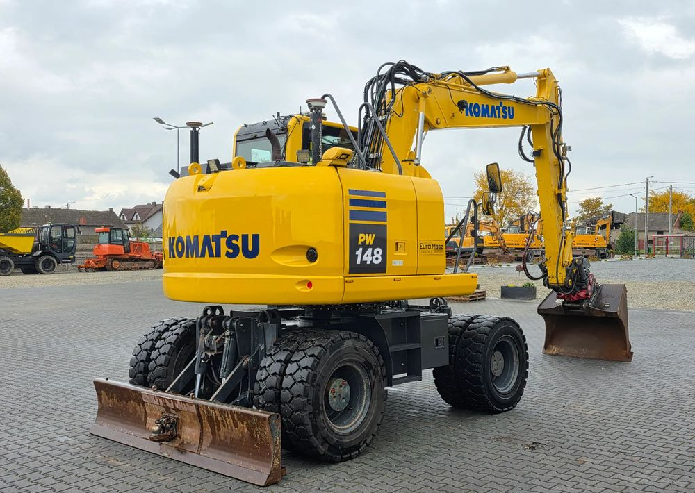 Komatsu PW 148-10, 2016 ROK, SYSTEM LEICA 3D - Ekskavator me goma: foto 5 Komatsu PW 148-10, 2016 ROK, SYSTEM LEICA 3D - Ekskavator me goma: foto 5