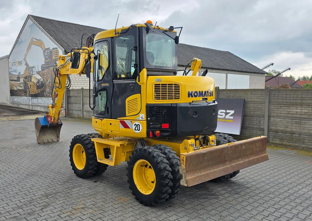 Komatsu PW 98MR-8, 2017 ROK, 5200 MTH, BEZ DPF i ADBLUE - Ekskavator me goma: foto 4 Komatsu PW 98MR-8, 2017 ROK, 5200 MTH, BEZ DPF i ADBLUE - Ekskavator me goma: foto 4