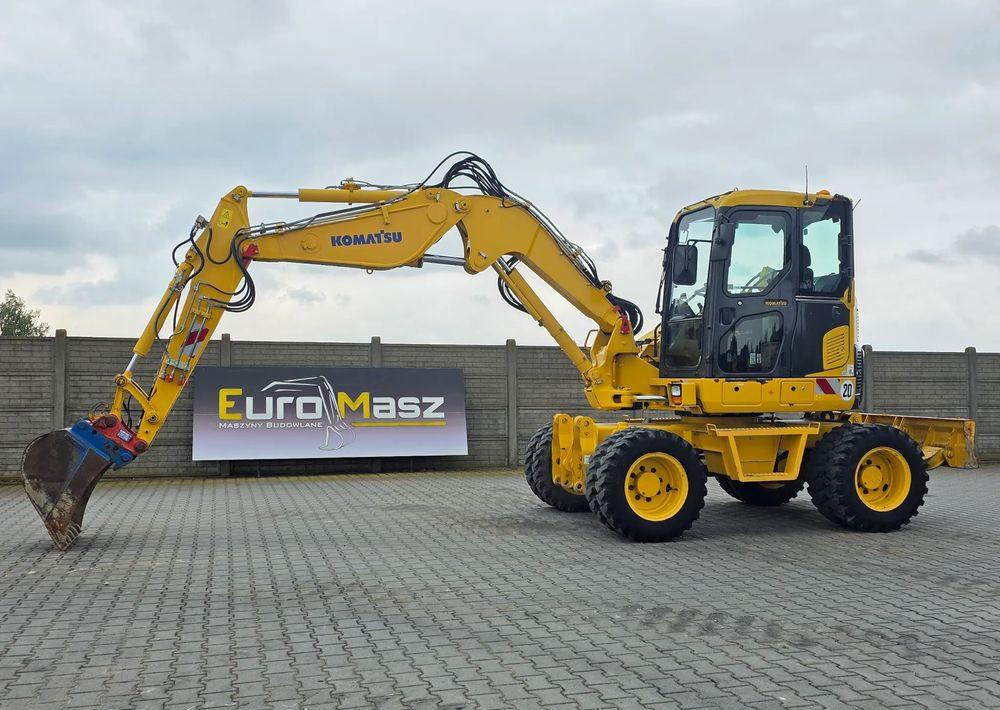 Komatsu PW 98MR-8, 2017 ROK, 5200 MTH, BEZ DPF i ADBLUE - Ekskavator me goma: foto 2 Komatsu PW 98MR-8, 2017 ROK, 5200 MTH, BEZ DPF i ADBLUE - Ekskavator me goma: foto 2