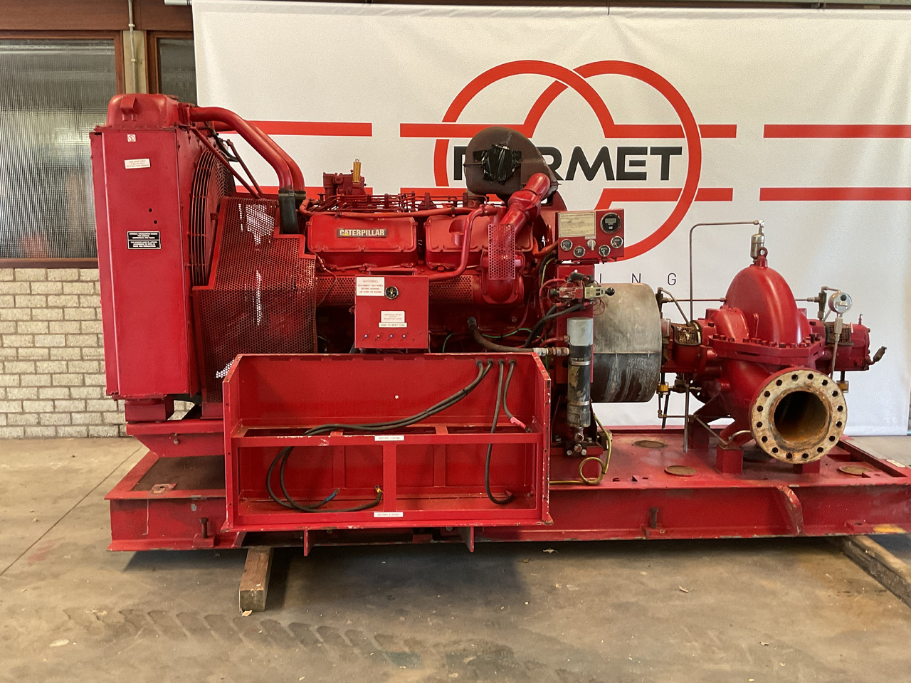 Caterpillar 3412, power unit/waterpump (1) - Pompë uji: foto 1 Caterpillar 3412, power unit/waterpump (1) - Pompë uji: foto 1