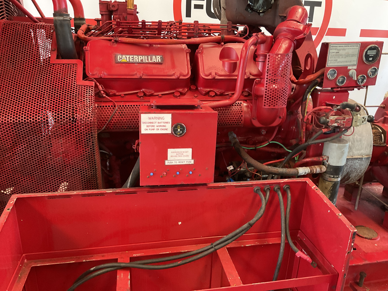 Caterpillar 3412, power unit/waterpump (1) - Pompë uji: foto 5 Caterpillar 3412, power unit/waterpump (1) - Pompë uji: foto 5