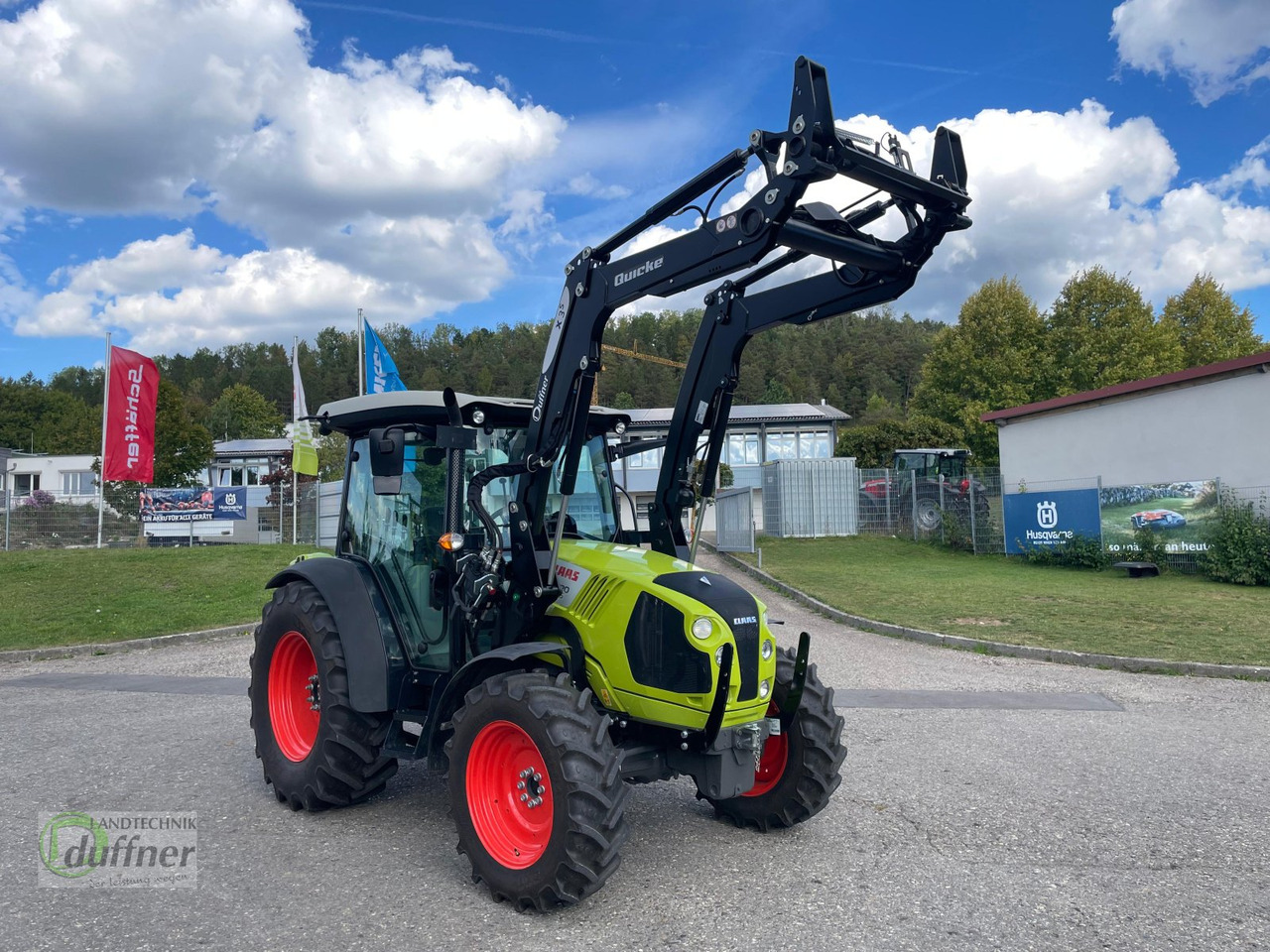 CLAAS Atos 220 C mit Quicke X3S Performance - Traktor: foto 1 CLAAS Atos 220 C mit Quicke X3S Performance - Traktor: foto 1