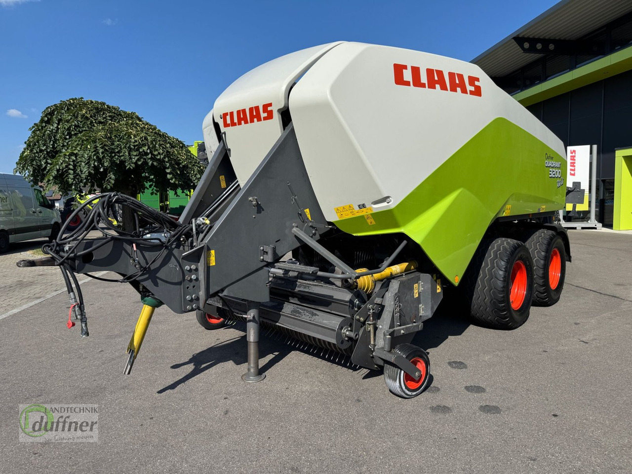 CLAAS Quadrant 3200 RC Tandem - Dengmbledhëse katrore: foto 4 CLAAS Quadrant 3200 RC Tandem - Dengmbledhëse katrore: foto 4
