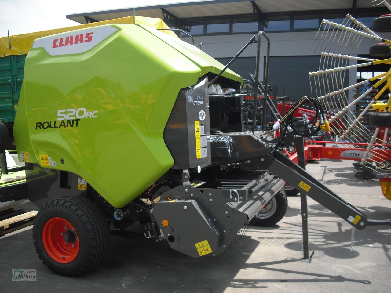 CLAAS ROLLANT 520 RC - Dengmbledhëse e rrumbullakët: foto 4 CLAAS ROLLANT 520 RC - Dengmbledhëse e rrumbullakët: foto 4
