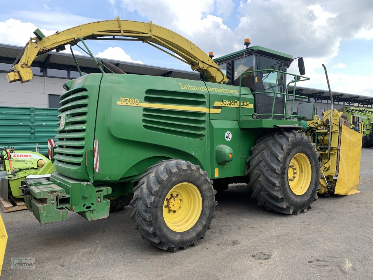 John Deere 7700 - Korrëse foragjere: foto 2 John Deere 7700 - Korrëse foragjere: foto 2