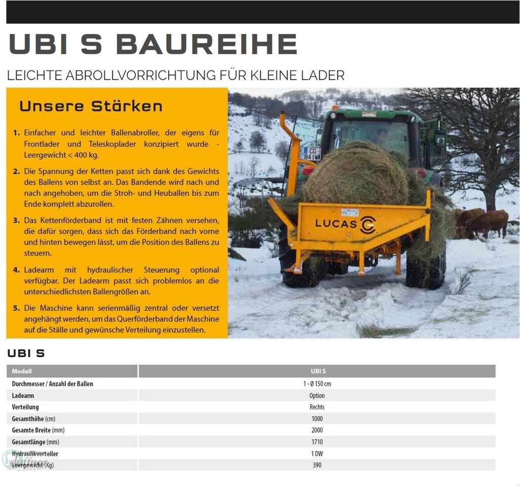 Lizingu i Lucas UBI S JET Euro Aufnahme Lucas UBI S JET Euro Aufnahme: foto 12