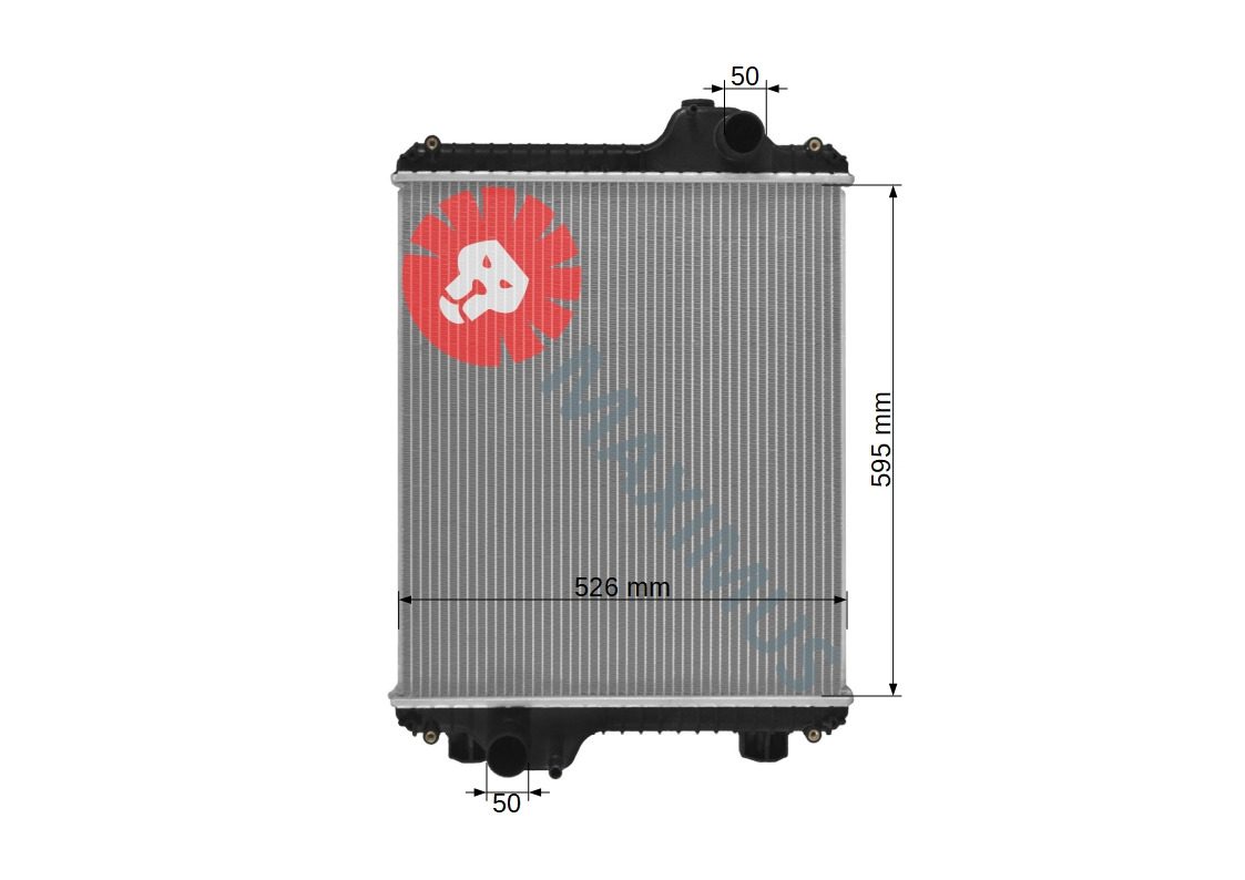 CASE NEW HOLLAND MXM140 , MXM155 , TM140 , TM155 - Radiatori për Traktor: foto 2 CASE NEW HOLLAND MXM140 , MXM155 , TM140 , TM155 - Radiatori për Traktor: foto 2
