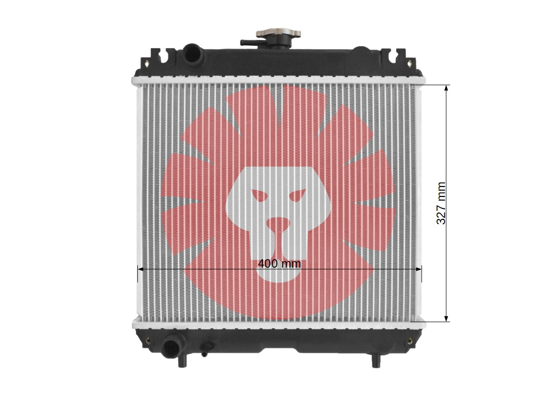 KUBOTA B1700 B2100 B2400 - Radiatori për Traktor: foto 3 KUBOTA B1700 B2100 B2400 - Radiatori për Traktor: foto 3
