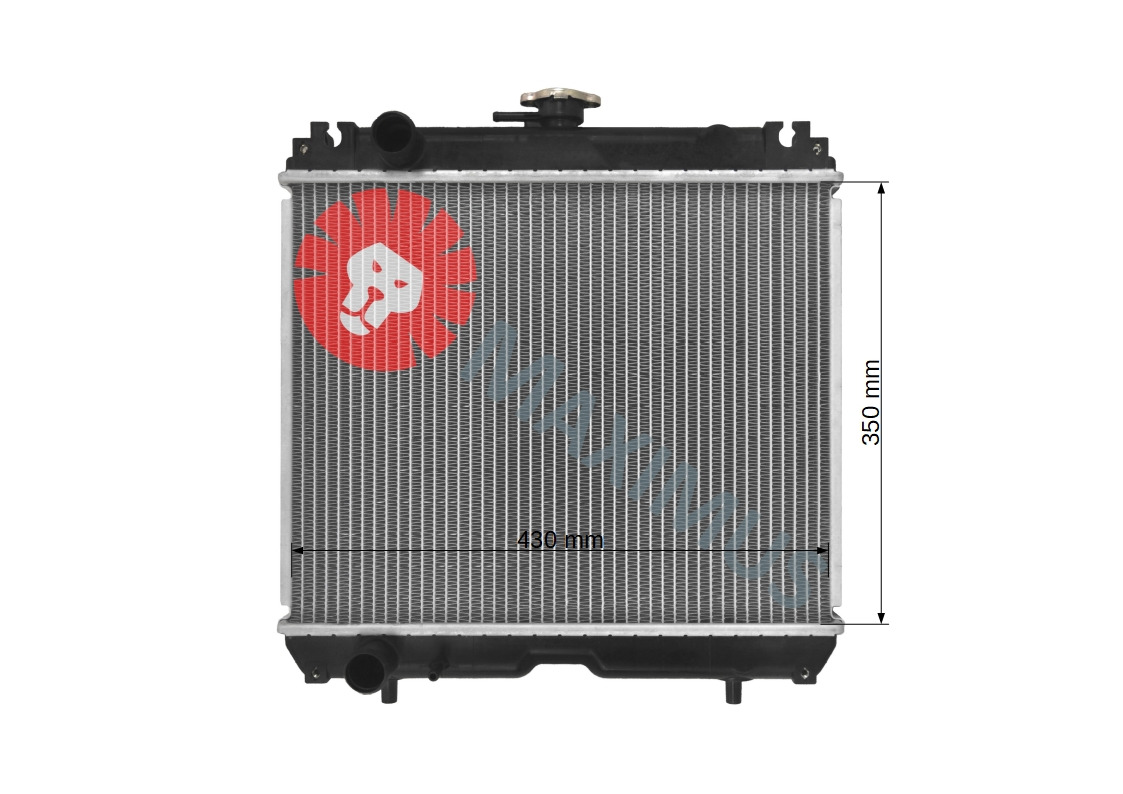 KUBOTA B3000 , B3030 - Radiatori për Minitraktor: foto 2 KUBOTA B3000 , B3030 - Radiatori për Minitraktor: foto 2