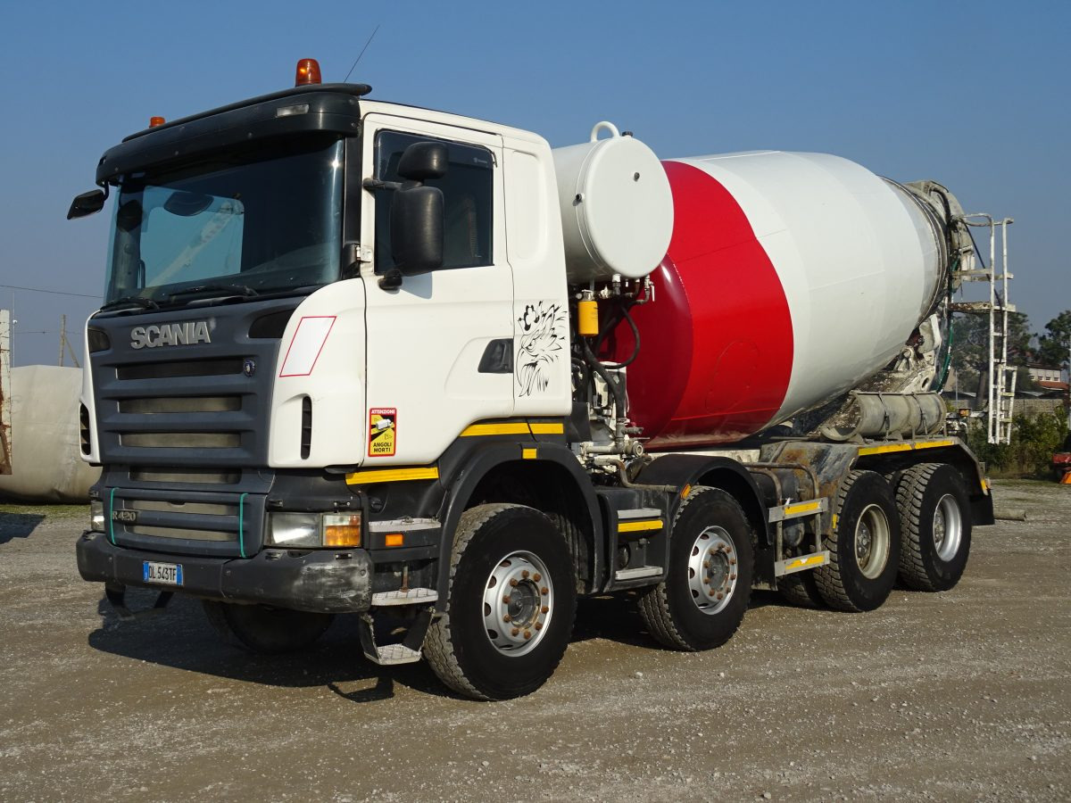 SCANIA R420 8X4 ARMEC HY120 - Autobetoniere: foto 1 SCANIA R420 8X4 ARMEC HY120 - Autobetoniere: foto 1