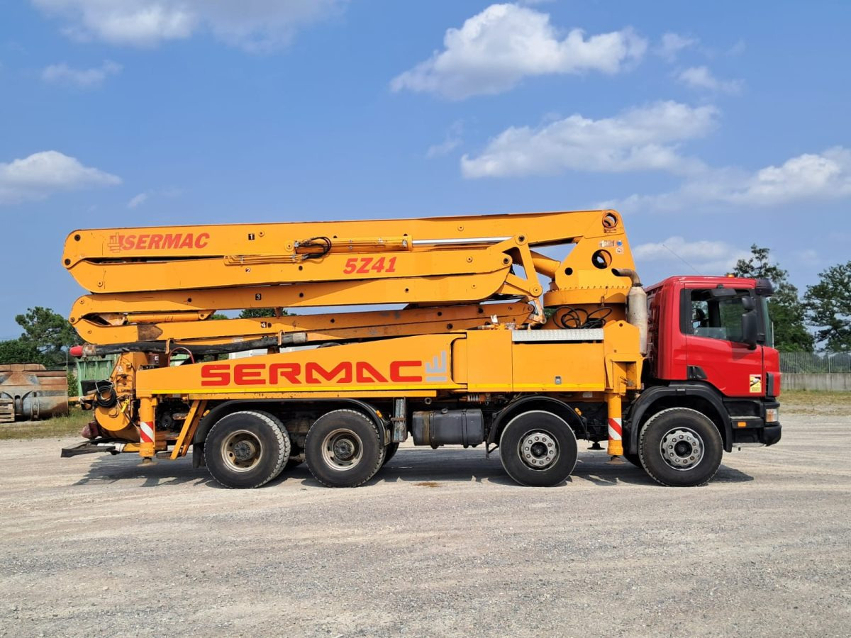 Scania P 114 380 SERMAC 5Z41 - Pompë betoni: foto 1 Scania P 114 380 SERMAC 5Z41 - Pompë betoni: foto 1