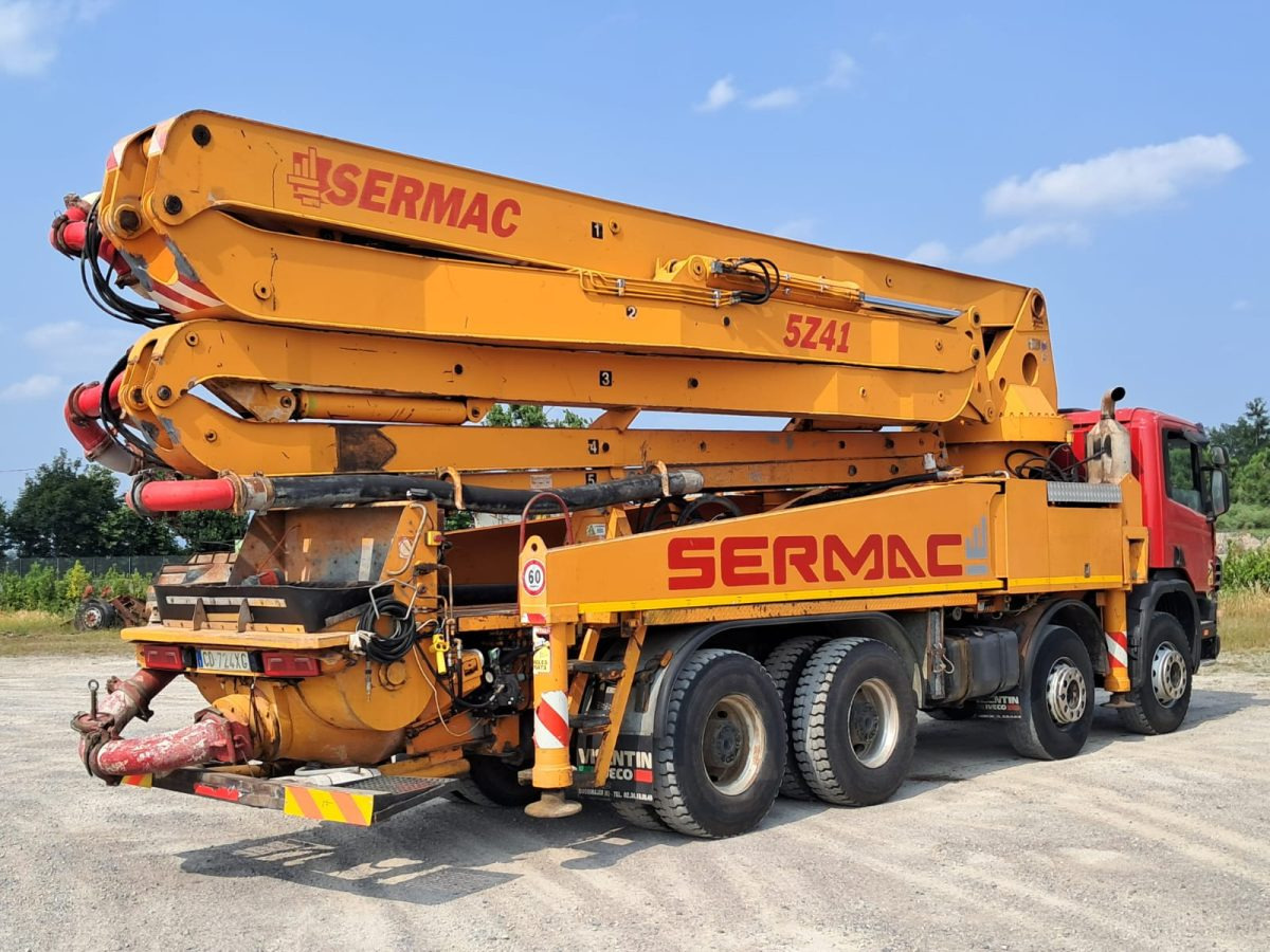 Scania P 114 380 SERMAC 5Z41 - Pompë betoni: foto 5 Scania P 114 380 SERMAC 5Z41 - Pompë betoni: foto 5