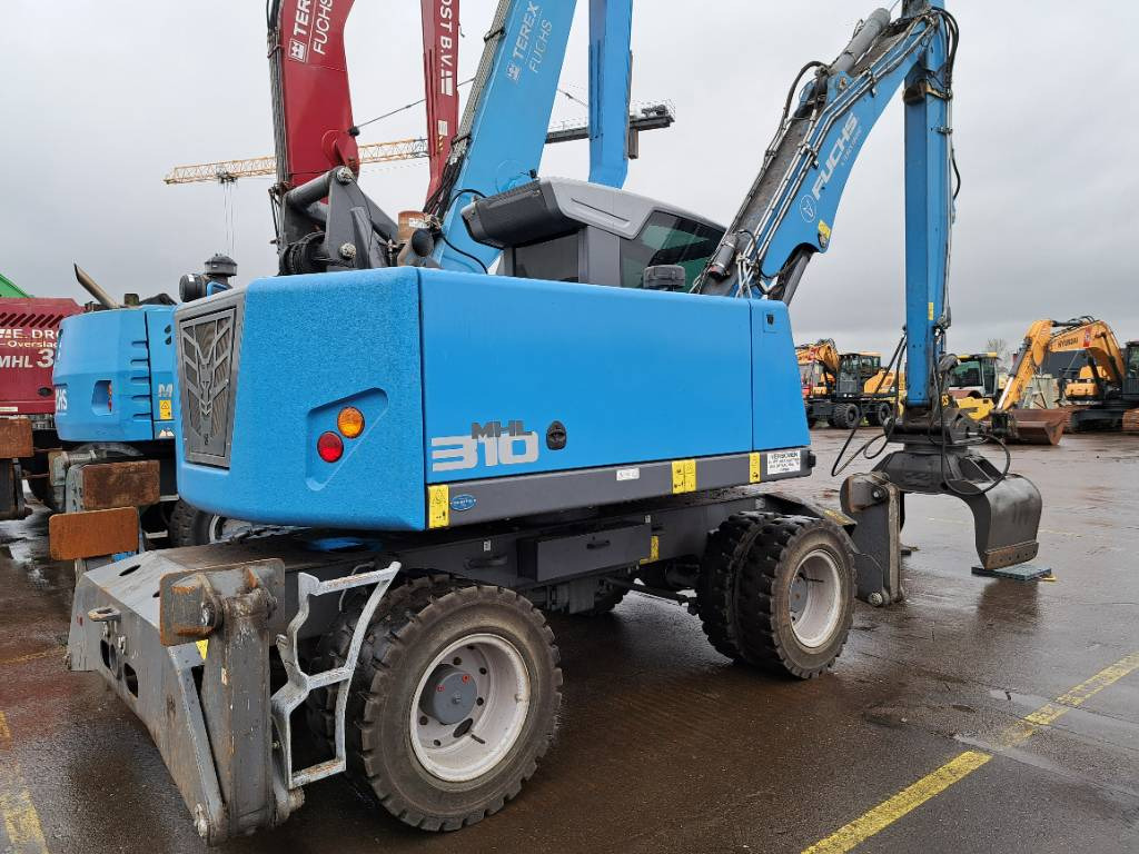 Fuchs MHL310F + Grapple - Ekskavator për mbetje: foto 1 Fuchs MHL310F + Grapple - Ekskavator për mbetje: foto 1