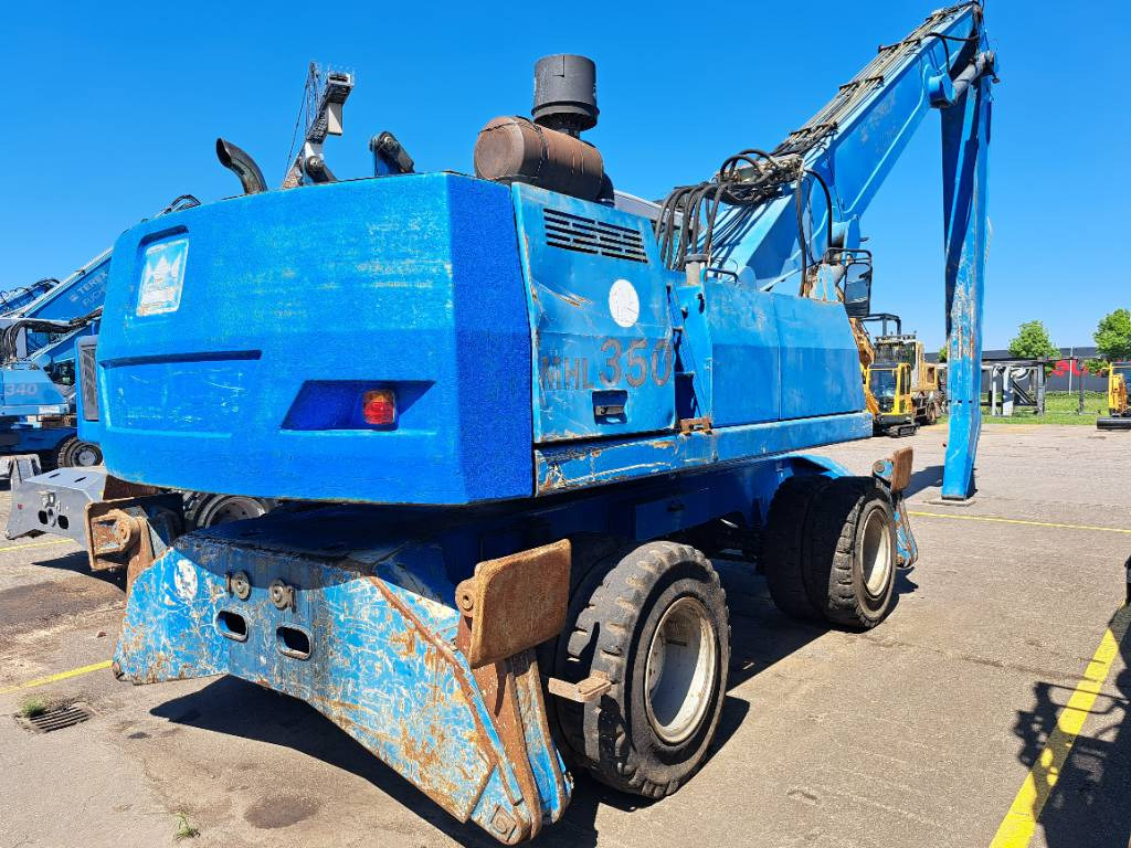 Fuchs MHL350C + generator - Ekskavator për mbetje: foto 2 Fuchs MHL350C + generator - Ekskavator për mbetje: foto 2