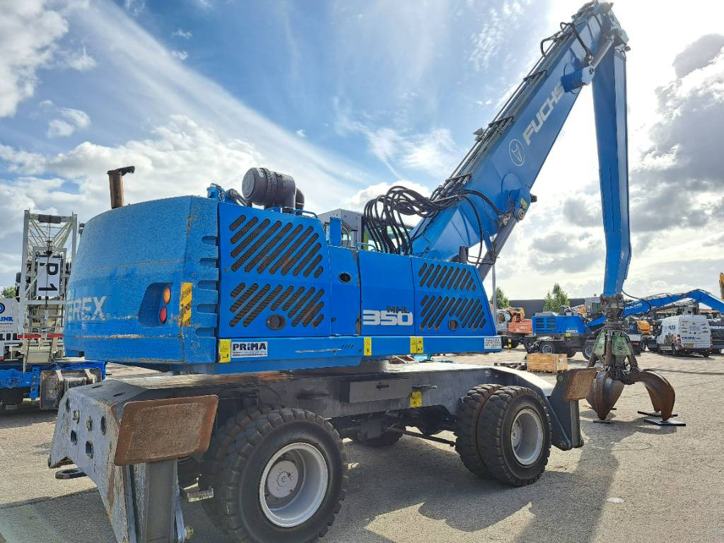 Fuchs MHL350E + Polyp - Ekskavator për mbetje: foto 1 Fuchs MHL350E + Polyp - Ekskavator për mbetje: foto 1