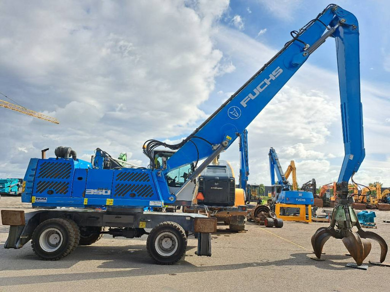 Fuchs MHL350E + Polyp - Ekskavator për mbetje: foto 5 Fuchs MHL350E + Polyp - Ekskavator për mbetje: foto 5