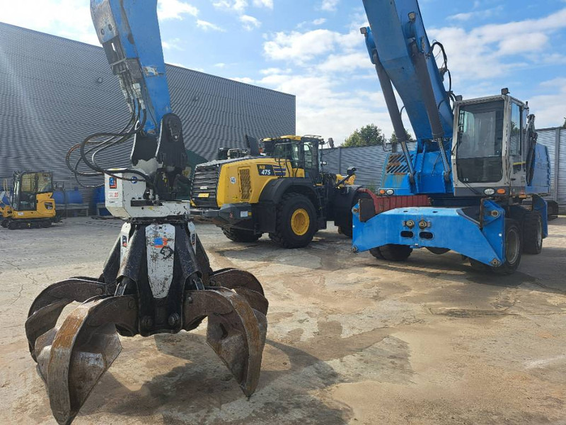 Fuchs MHL360D with low hour engine + grapple - Ekskavator për mbetje: foto 1 Fuchs MHL360D with low hour engine + grapple - Ekskavator për mbetje: foto 1