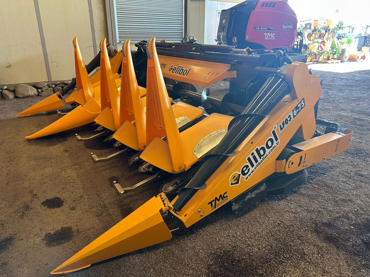 ELİBOL LF03 / 6-75 6 ROWS FOLDABLE CORN HEADER - Korrëse misri: foto 1 ELİBOL LF03 / 6-75 6 ROWS FOLDABLE CORN HEADER - Korrëse misri: foto 1
