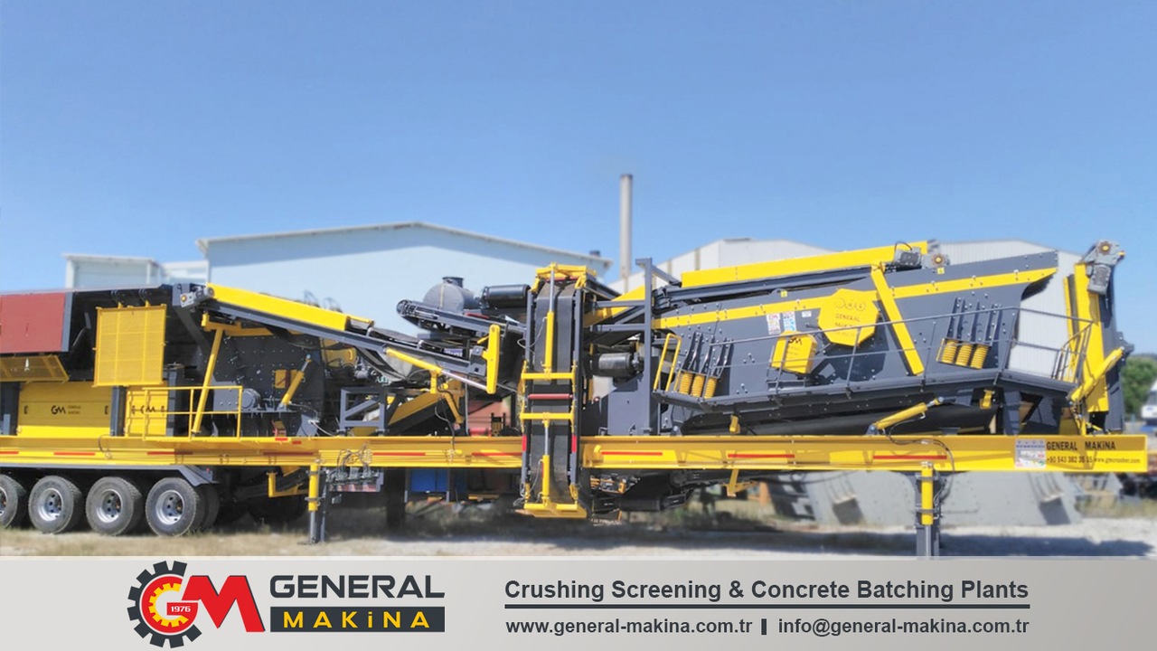 GENERAL MAKİNA HOT Sale Crushing Plants - Gurëthyesi i lëvizshëm: foto 4 GENERAL MAKİNA HOT Sale Crushing Plants - Gurëthyesi i lëvizshëm: foto 4