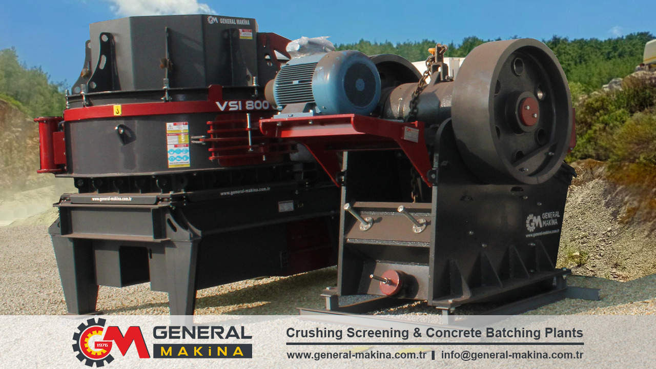 General Makina High Quality Jaw Crusher - Thërrmues e nofullës: foto 3 General Makina High Quality Jaw Crusher - Thërrmues e nofullës: foto 3