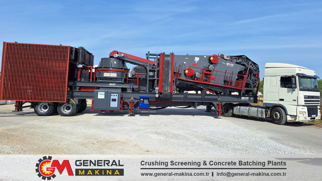 General Makina M-VSI 900 Mobile Vertical Impact Crusher - Thërrmues me ndikim: foto 1 General Makina M-VSI 900 Mobile Vertical Impact Crusher - Thërrmues me ndikim: foto 1